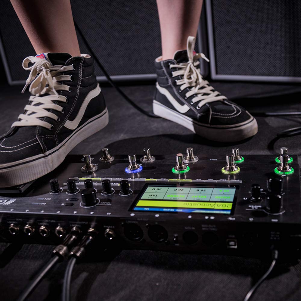 MOOER GE300 Amp Modelling, Multi Effects, Guitar Synth Pedal, Flagship Multi Effects Instruments Processor for Guitar Recording,